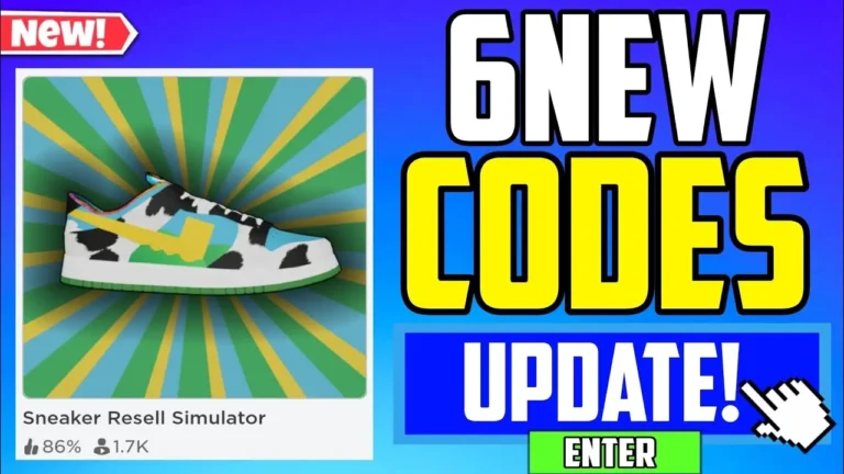 Active Sneaker Resell Simulator Codes