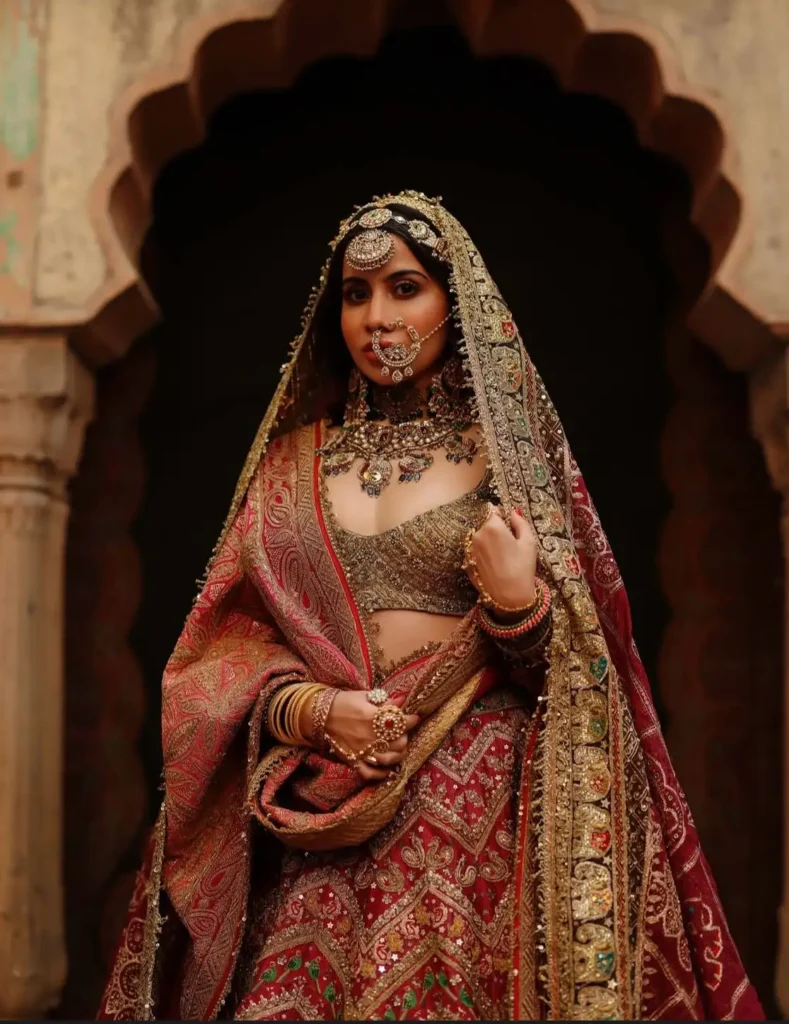 Uorfi Javed Takes Fashion Inspiration From 'Padmavat', Stuns In a Heavily Designed Royal Ensemble