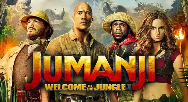 Dwayne Johnson Movies On Amazon - Jumanji: Welcome to the Jungle  