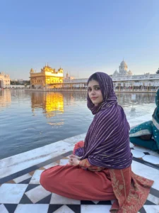 Sanjana Sanghi visits Golden Temple, reflects on Amritsar’s deep connection to her life